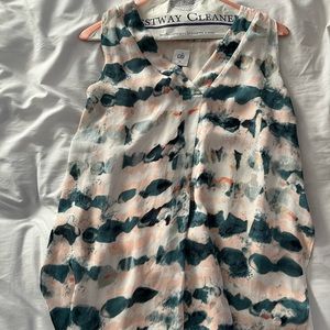 Cabi sleeveless dressy tunic